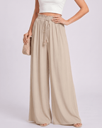 Selene Pants by Lauven — wide leg pants, high waist, casual