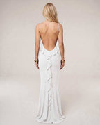 Serenna Maxi Dress by Lauven — polyester spandex sleeveless round neck bodycon maxi dress