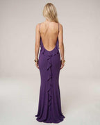 Serenna Maxi Dress by Lauven — polyester spandex sleeveless round neck bodycon maxi dress