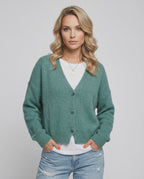 Luna Cardigan by Lauven - Soft and versatile knitwear in a relaxed long silhouette, perfect for casual elegance.